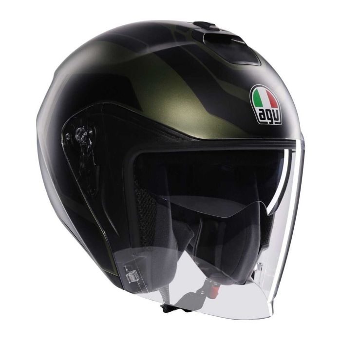 Casco Agv Irides E2206 Sakai Matt Green/black