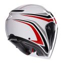 Casco Agv Irides E2206 Tolosa Black/grey/red