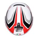 Casco Agv Irides E2206 Tolosa Black/grey/red