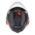 Casco Agv Irides E2206 Tolosa Black/grey/red