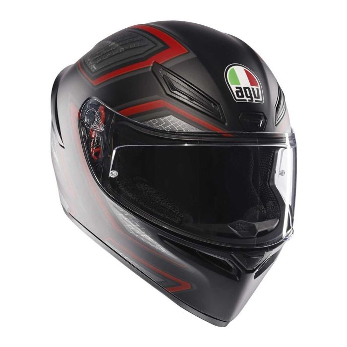 Casco Agv K1 S E2206 Sling Matt Black/red
