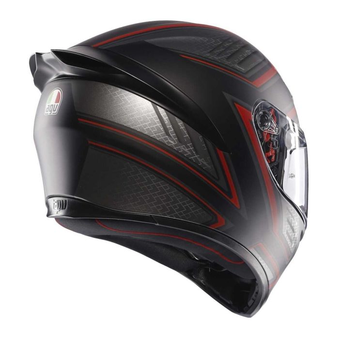 Casco Agv K1 S E2206 Sling Matt Black/red