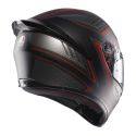Casco Agv K1 S E2206 Sling Matt Black/red