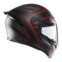 Casco Agv K1 S E2206 Sling Matt Black/red