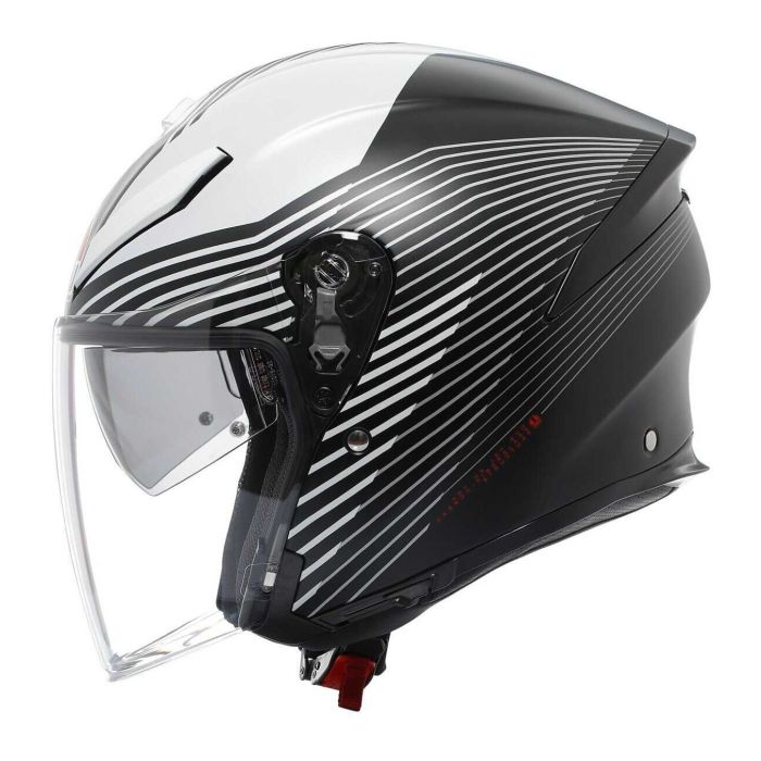 Casco Agv K5 Jet Evo E2206 Control Matt Black/white
