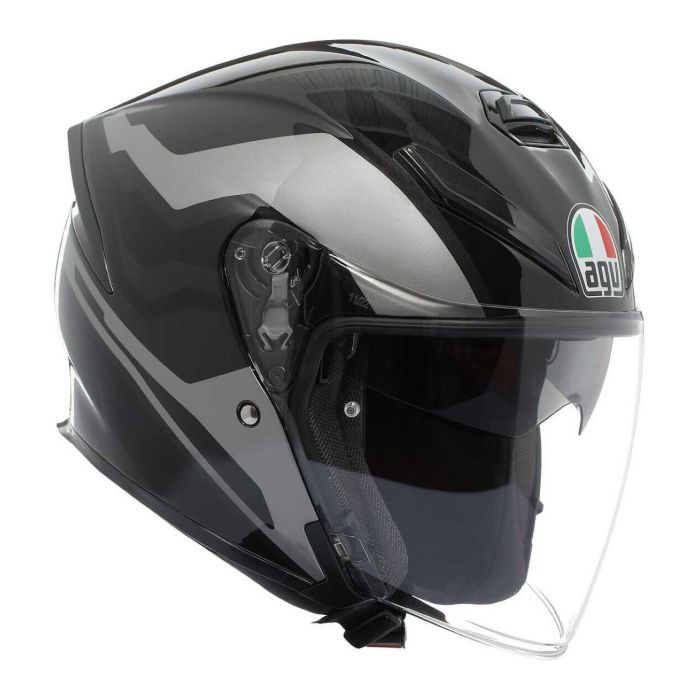 Casco Agv K5 Jet Evo E2206 Tune Grey/black