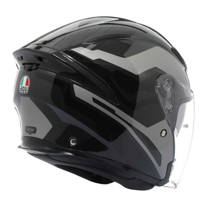 Casco Agv K5 Jet Evo E2206 Tune Grey/black