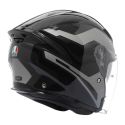 Casco Agv K5 Jet Evo E2206 Tune Grey/black