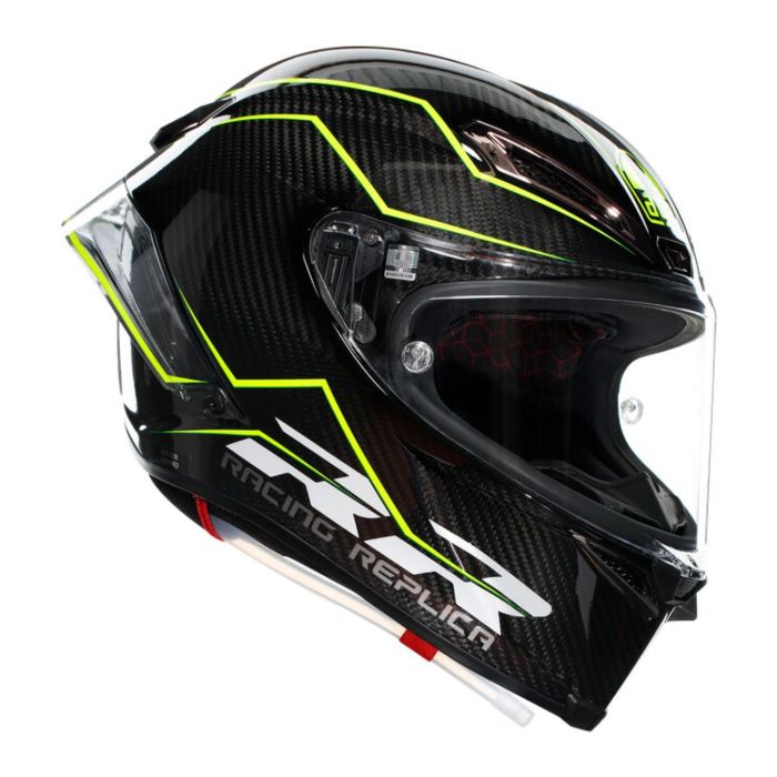 Casco Agv Pista Gp Rr E2206 Dot Performante Carbon/lime