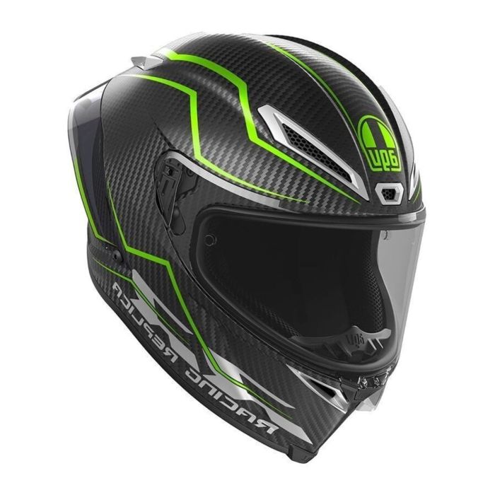 Casco Agv Pista Gp Rr E2206 Dot Performante Carbon/lime