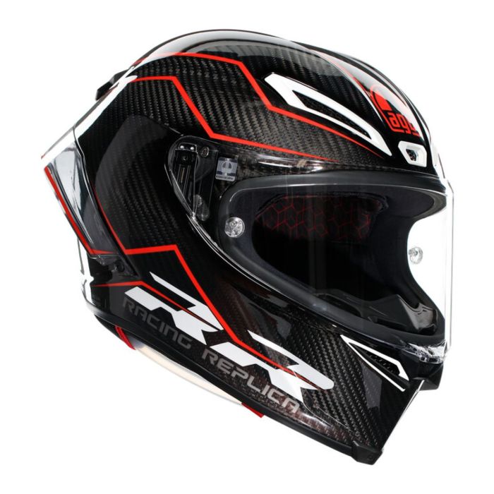 Casco Agv Pista Gp Rr E2206 Dot Performante Carbon/red