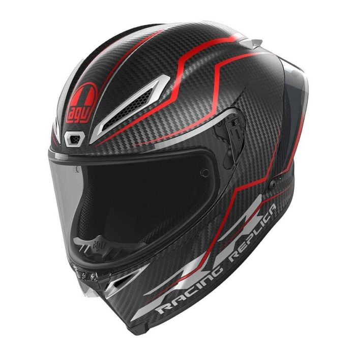 Casco Agv Pista Gp Rr E2206 Dot Performante Carbon/red