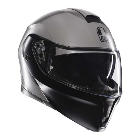 Casco Agv Streetmodular E06 Resia Matt Grey/blac