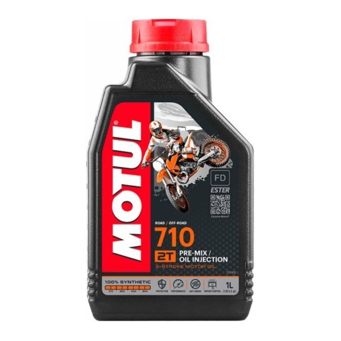 Motul 710 2t 1l 100%sintetico Anti Fumo
