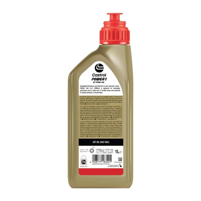 Olio Castrol Power 1 4t 10w40 Conf. 1lt.