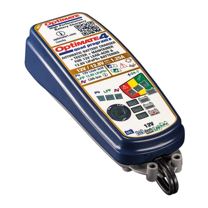 Caricabatterie Optimate 4 Quad Program Premium Ed. (tm630-pr)