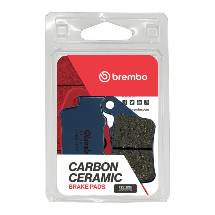 Set Pastiglie Brembo 07bb02tt Semimetallica