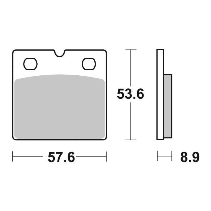 Set Pastiglie Brembo 07bb21sa Sinter Anteriori
