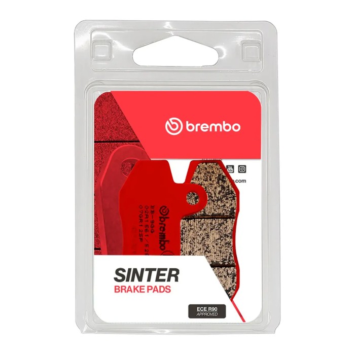 Set Pastiglie Brembo 07gr12sp Sinter Posteriori