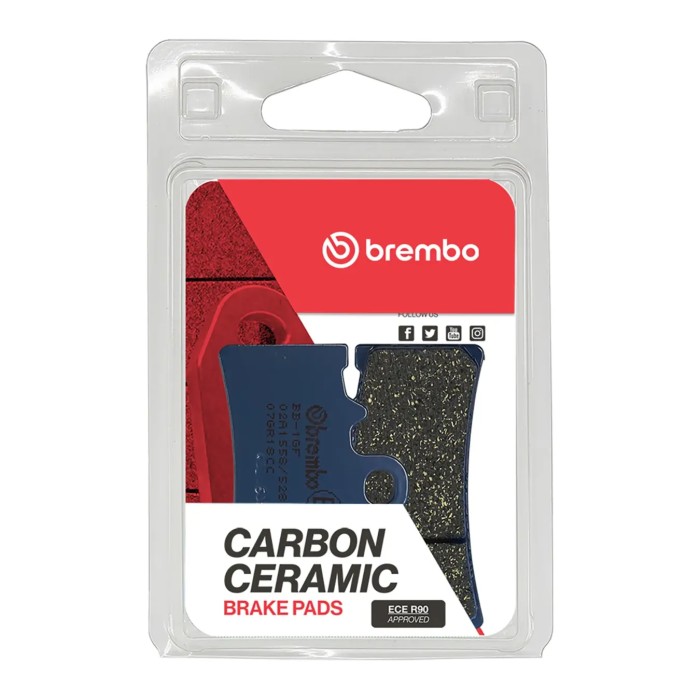 Set Pastiglie Brembo 07gr18cc Carbon Ceramic