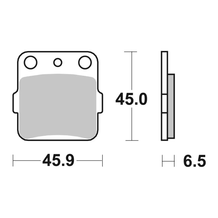 Set Pastiglie Brembo 07ho22sx Off Road Racing Sinter