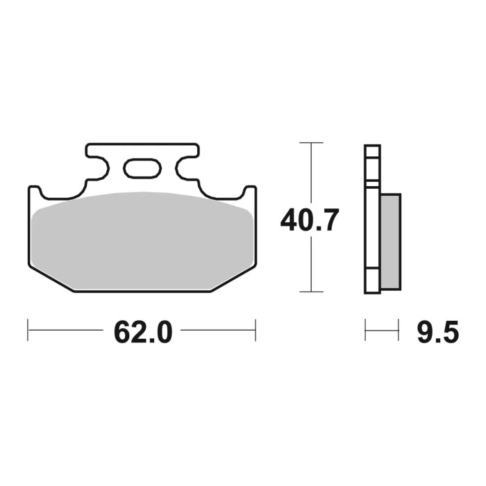Set Pastiglie Brembo 07su18sd Off Road Sinter