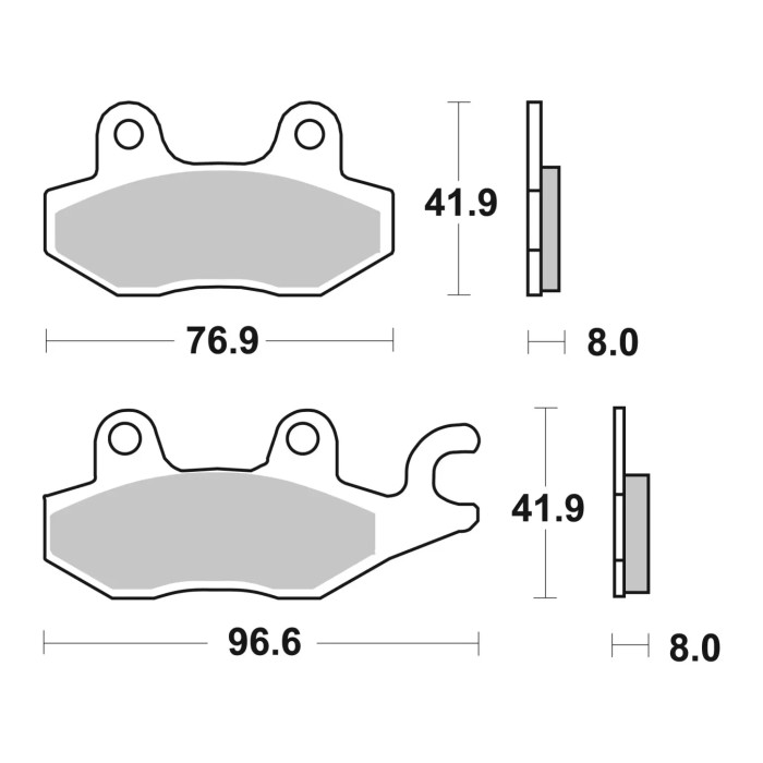Pads Set Brembo 07ya22sa vorne Sinter