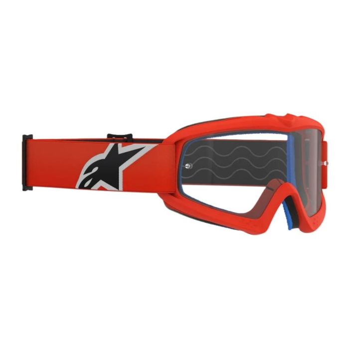 Maschera Alpinestar Vision Corp Youth Orange Clear