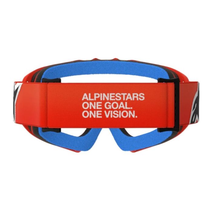 Maschera Alpinestar Vision Corp Youth Orange Clear