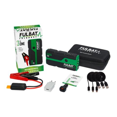 Avviatore Booster Auto E Moto 1600a. Lithium Power Fulbat