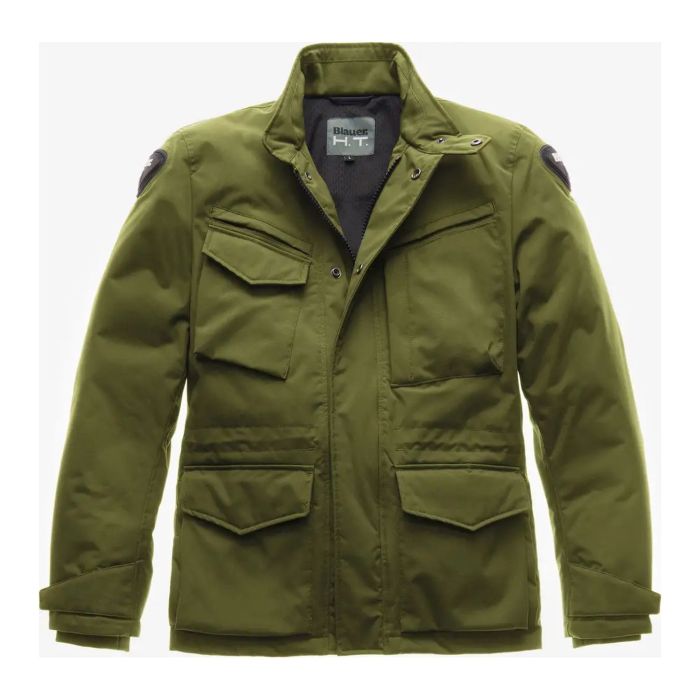 Giacca In Tessuto Blauer Ethan Winter Green