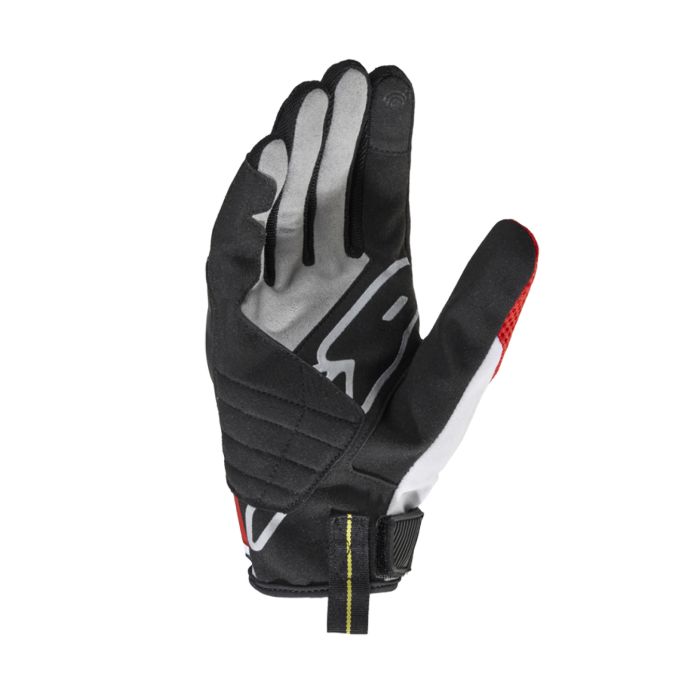 Guanti Estivi In Tessuto Spidi Flash-r Evo. Rosso