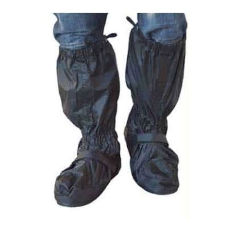 Copriscarpa Jollisport Impermeabile Con Zip E Velcro Easy Fit Nero