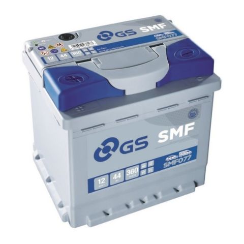 Batteria Auto Gs-yuasa SMF077 44 Ah. 360 A.