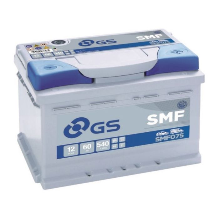 Batteria Auto Gs-yuasa SMF075 60 Ah. 540 A.