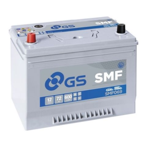 Batteria Auto Gs-yuasa 72 Ah. 600 A.