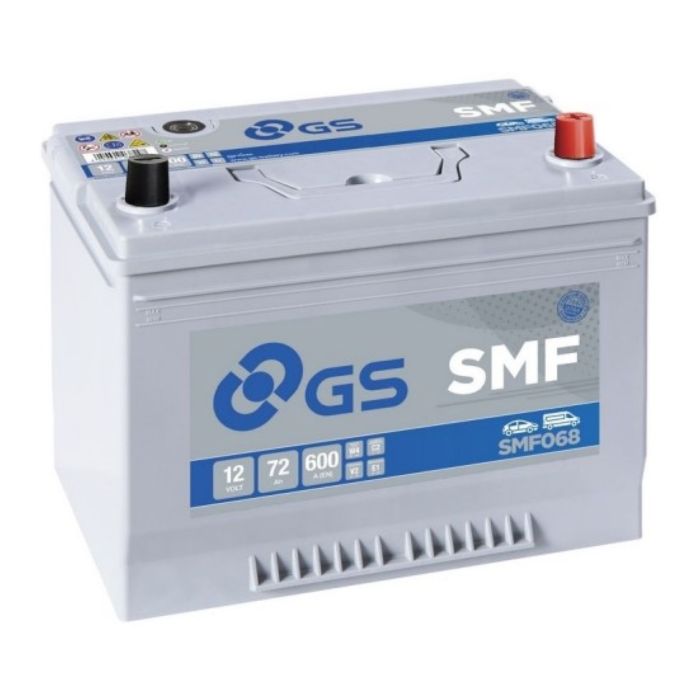 Batteria Auto Gs-yuasa 72 Ah. 600 A.