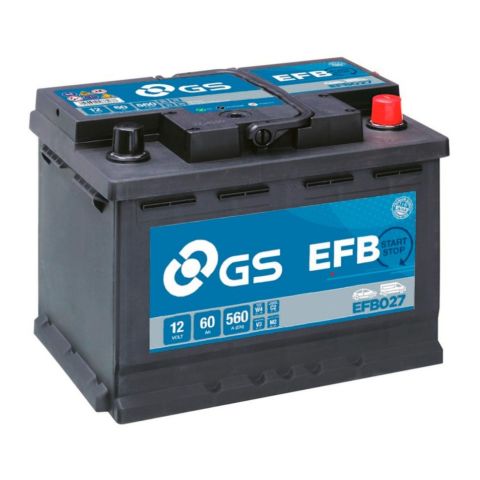 Batteria Auto Start & Stop Gs-yuasa EFB027 65 Ah. 600 A.