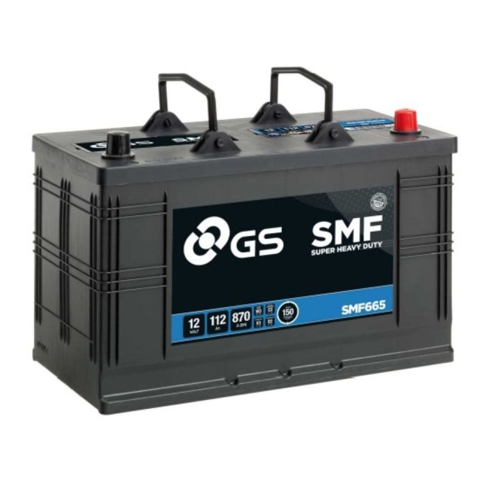 Batteria Truk Gs-yuasa SMF665 112 Ah. 870 A.