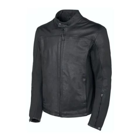 Giacca 4 Stagioni In Pelle Oj Beast Man Nero