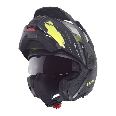 Casco Schuberth E2 Graphic Atlas Giallo