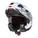 Casco Modulare Schuberth C5 Graphic Globe Blu
