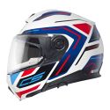 Casco Modulare Schuberth C5 Graphic Omega Bianco