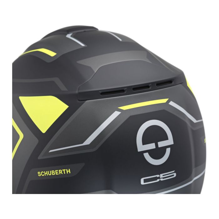 Casco Modulare Schuberth C5 Graphic Omega Giallo