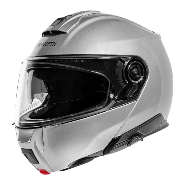 Casco Modulare Schuberth C5 Mono Argento Lucido