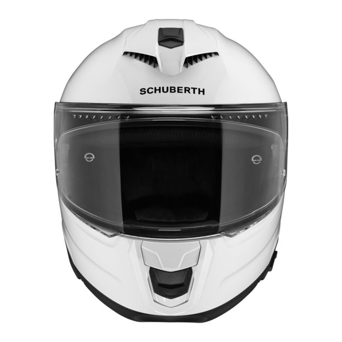 Casco Integrale Schuberth S3 Mono Bianco Lucido