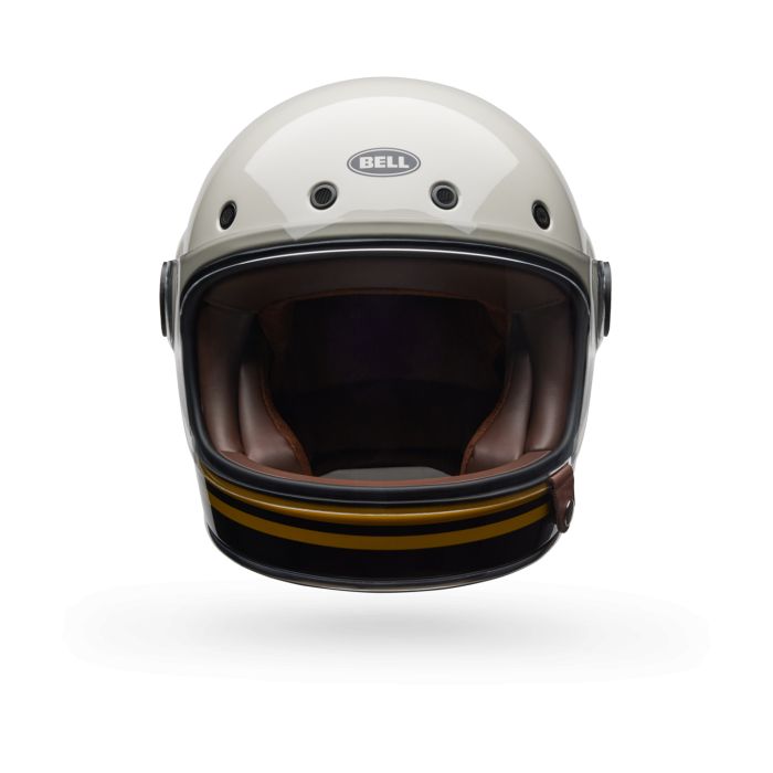 Casco Bell Bullitt Gt Wander Vintage Bianco Nero