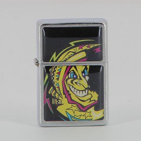 Metallfeuerzeug Vale Luna Schwarz