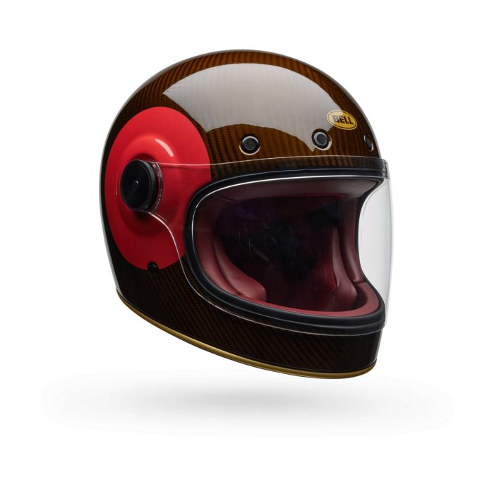 Casco Bell Bullitt Gt Carbon 2026 Tt Rosso Gold