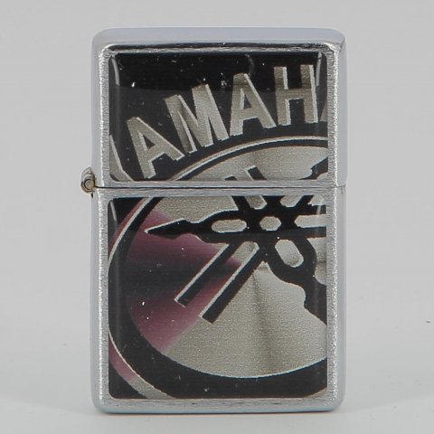 Metallfeuerzeug Yamaha Schwarz